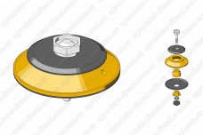 Диафрагма турбо-корректора с корпусом в сборе (без буртика) 11-04-207 OMS