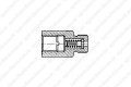 Клапан перепускной ТНВД М14/М14 (1.3-1.8 bar) DX38021 Nova Ditex