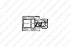Клапан перепускной ТНВД М14/М14 (1.3-1.8 bar) DX38021 Nova Ditex